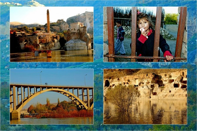 Antik kentin sonbahar güzelliği