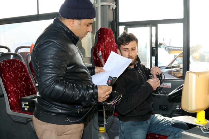 Belediye araçlara anlık takip edilecek