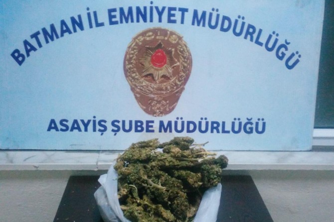 Bir kişi uyuşturucudan gözaltına alındı