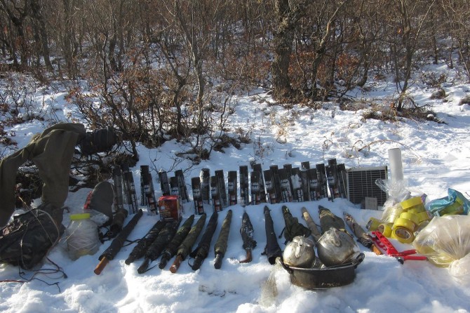 Bingöl'de PKK'nin kış üslenmesine yönelik operasyon