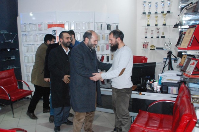 HÜDA PAR'dan 10 Ocak Gazeteciler Günü ziyaretleri