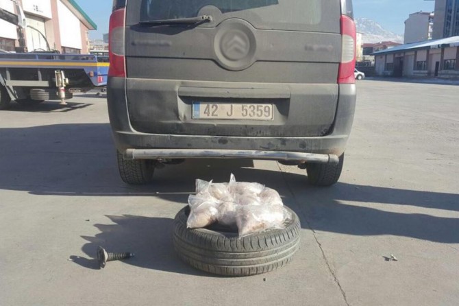 Van'da eroin ele geçirildi