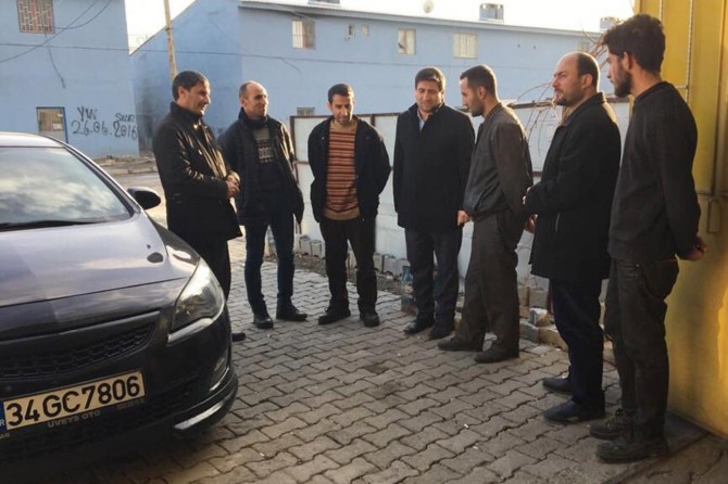 HÜDA PAR Tuşba İlçe Başkanlığından esnaf ziyareti