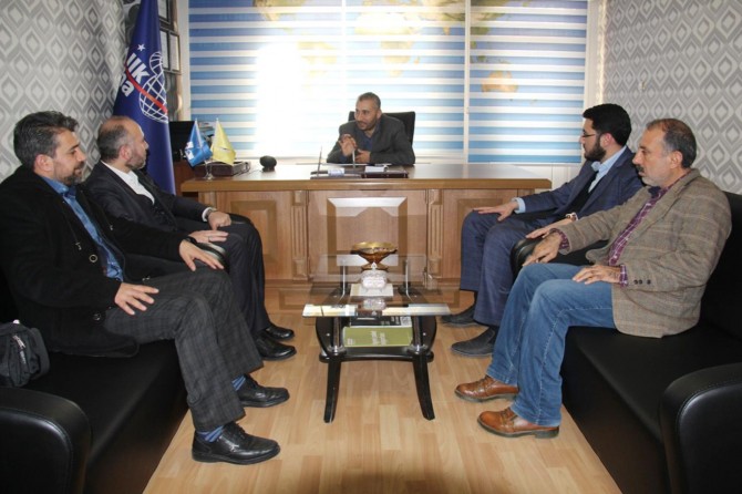 Köklü Değişim Dergisinden İLKHA’ya ziyaret