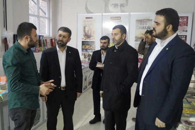 HÜDA PAR heyetinden “Develi 2. Kitap Günleri” fuarına ziyaret