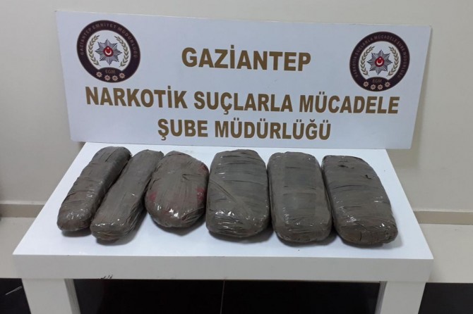 Gaziantep'te esrar ele geçirildi