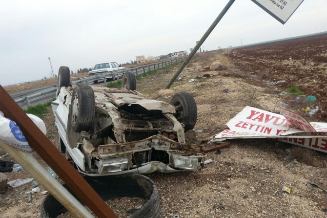 Viranşehir'de kaza: Bir yaralı