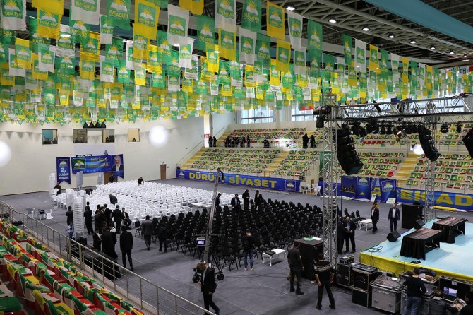 HÜDA PAR İstanbul Kongresi için hazırlıklar tamamlandı