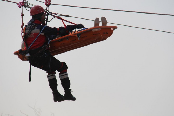 Diyarbakır AFAD ekinine ağır ve öncü kurtarma sertifikası verildi