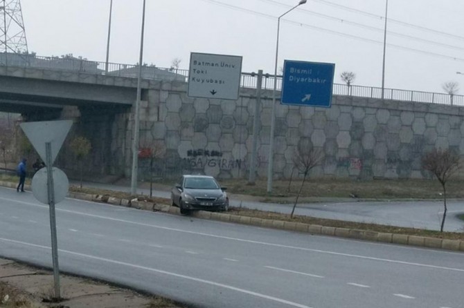 Batman'da trafik kazası: Bir yaralı