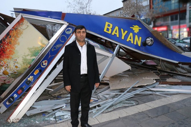 Tuvaletler gerekçe gösterilmeden yıkıldı iddiası