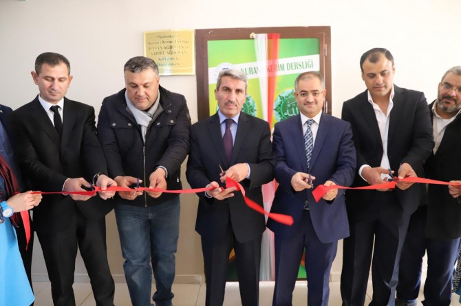 İl Milli Eğitim Müdürü Sarı Midyat'ta açılışlara katıldı