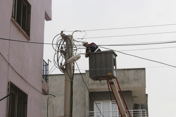 Nusaybin’de elektrik kesintisi