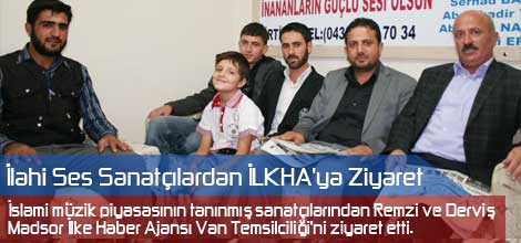 İlahi Ses Sanatçılardan İLKHA'ya Ziyaret