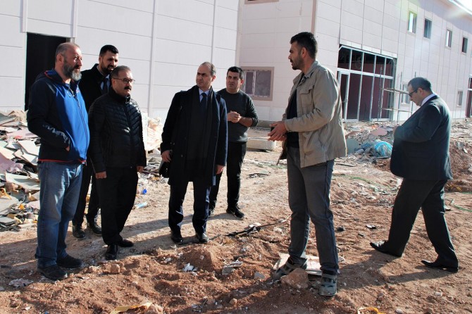 Afrin operasyonu öncesi Suriye’deki hastaneler incelendi