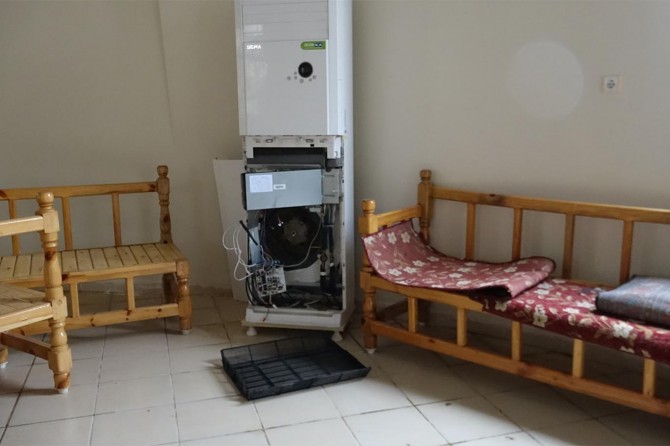 Taziye evi uyuşturucu kullananların ve hırsızların yuvası oldu