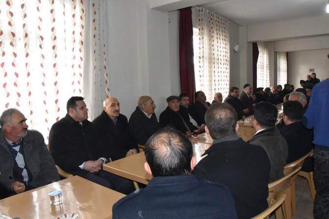 Kaymakam Öztürk'ten ziyaretler