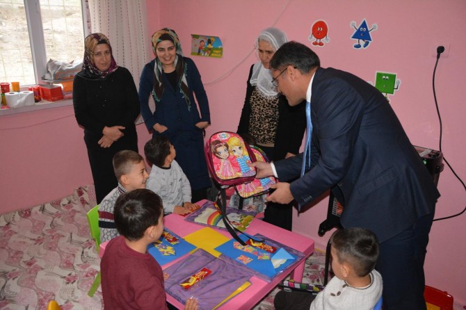 Batman Kozluk'ta gezici okul öncesi öğrencileri karnelerini aldı