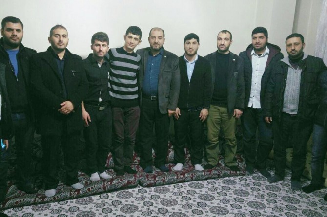 HÜDA PAR Adana İl Gençlik Kollarından darp edilen engelli vatandaşa ziyaret