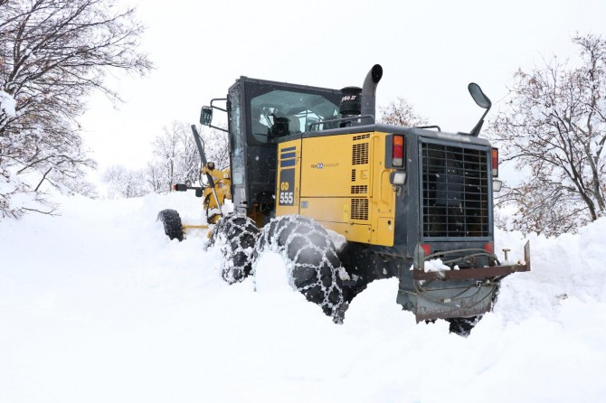 Bingöl'de 191 köy yolu ulaşıma açıldı