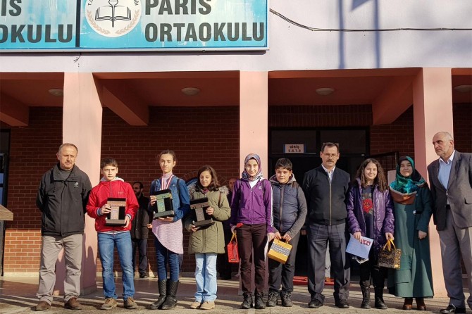 Sakarya'da Meal Sınavında dereceye girenler ödüllendirildi
