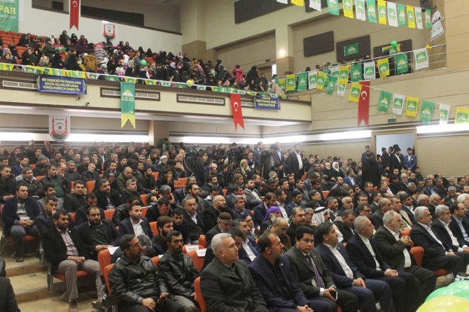 HÜDA PAR Şanlıurfa 2'nci Olağan Kongresi yapıldı