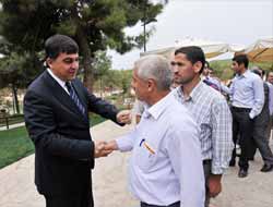 Belediye Başkanı Din Görevlilerini Ağırladı