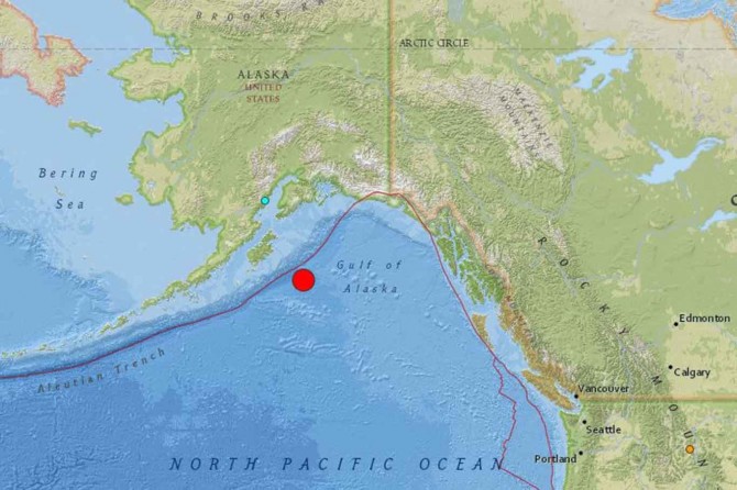 Alaska'da 8,2 büyüklüğünde deprem