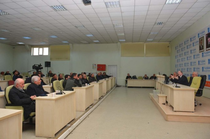Tuşba Belediye Başkanı Özgökçe sanayi sitesi esnafı ile buluştu