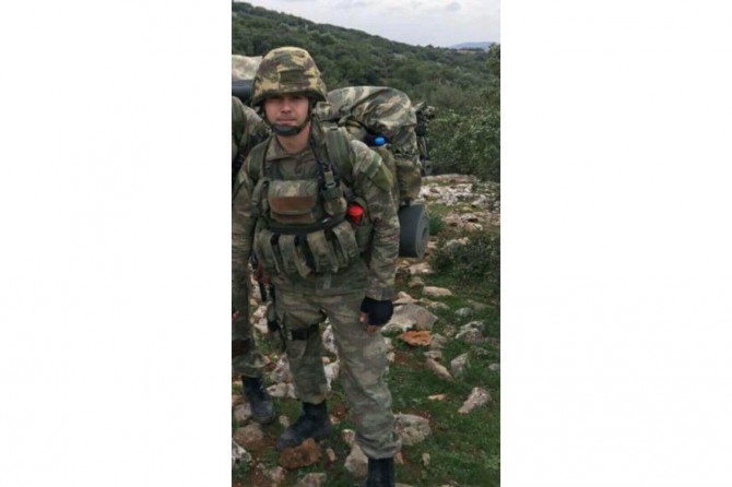 Afrin harekâtında bir üsteğmen hayatını kaybetti