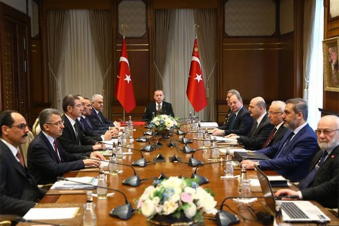 Li Beştepeyê Civîna Nirxandina Ewlehîyê