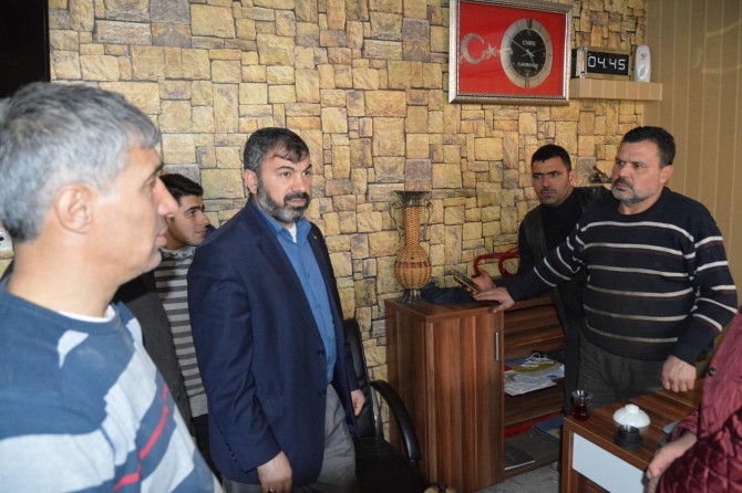 HÜDA PAR Siirt İl Başkanlığından esnaf ziyareti