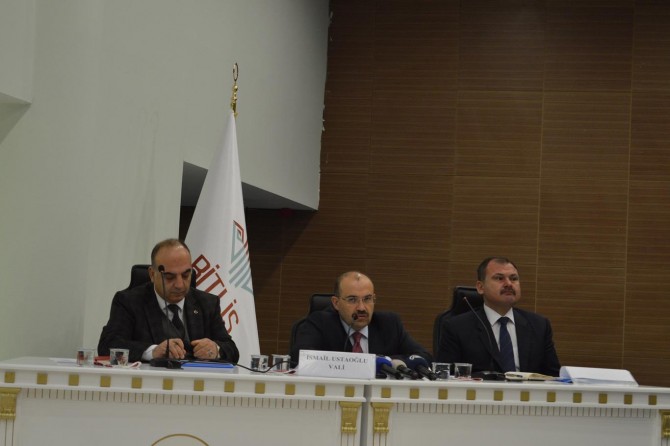 Bitlis’te İl Koordinasyon Kurulu Toplantısı yapıldı