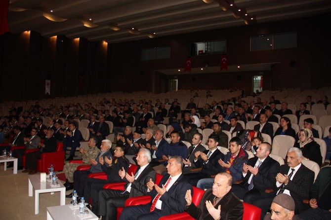 Adıyaman'da "Devlet Ödünç Madalyası ve Beratı Tevcih" töreni