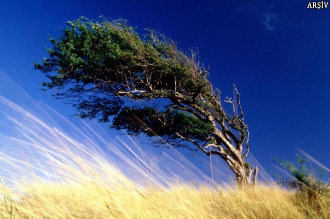 Meteorolojiden kuvvetli rüzgar uyarısı