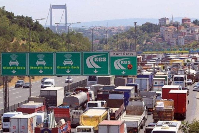 ​Köprü ve otoyol gelirleri 1,5 milyara yaklaştı