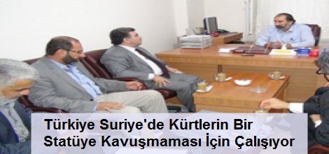 Türkiye Suriye'de Kürtlerin Bir Statüye Kavuşmaması İçin Çalışıyor