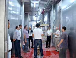 Mezbahanede Ön İncelemede Yapıldı