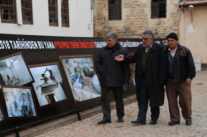 Kilis'e isabet eden roketler resimlerle anlatıldı
