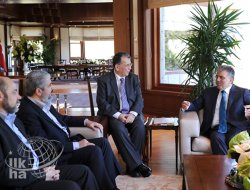 Halid Meşal Cumhurbaşkanı Gül ile Görüştü