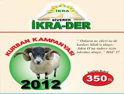 Siverek İkra-Der'den Kurban Kampanyası