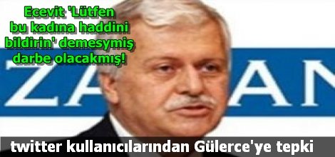twitter kullanıcılarından Gülerce'ye tepki