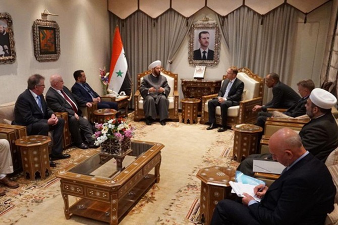 Anti-Islamic German deputies went to Damascus