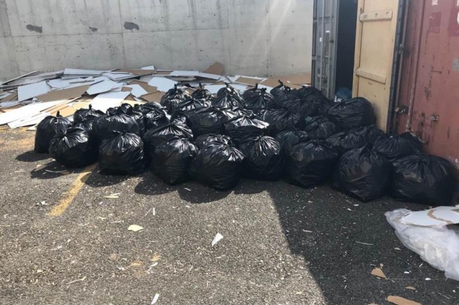 Van'da 32 bin paket kaçak sigara ele geçirildi