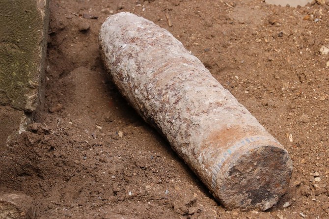 Top mermisinin barutu boşaltılabilirse müzede sergilenecek