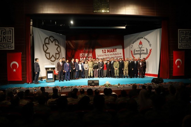 Mehmet Akif Ersoy Mardin’de anıldı