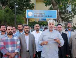 Komelên Sivîl Li Ber Mekteba Turktepê Beyanata Medyayî Xwend