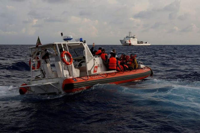 Stranded in the sea, 119 immigrants rescued in Libyan off