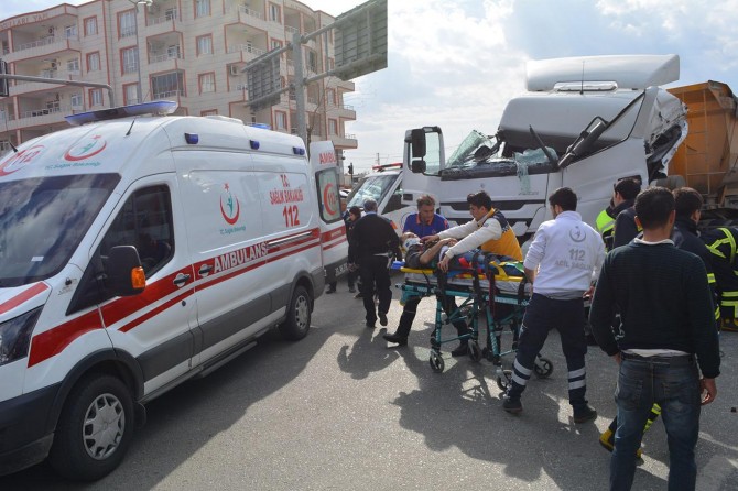 Batman'da kaza: Bir ağır yaralı