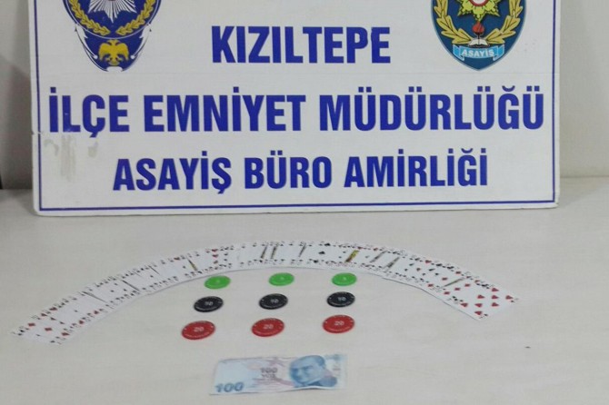 Kızıltepe’de bahis operasyonu
